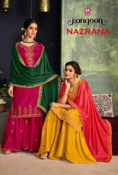 Nazrana By Rangoon Designer Salwar Kameez Collection